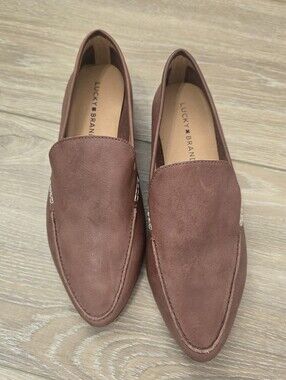 Lucky Brand Brown Loafers, 8.5
